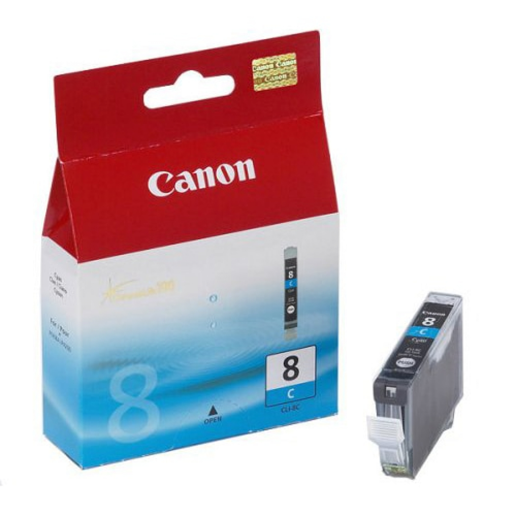 Касета с мастило CANON Cyan Ink Tank IP 4200 / 4300 / 5200 / 5300 / MP500 / 800 - with chipна ниска цена с бърза доставка