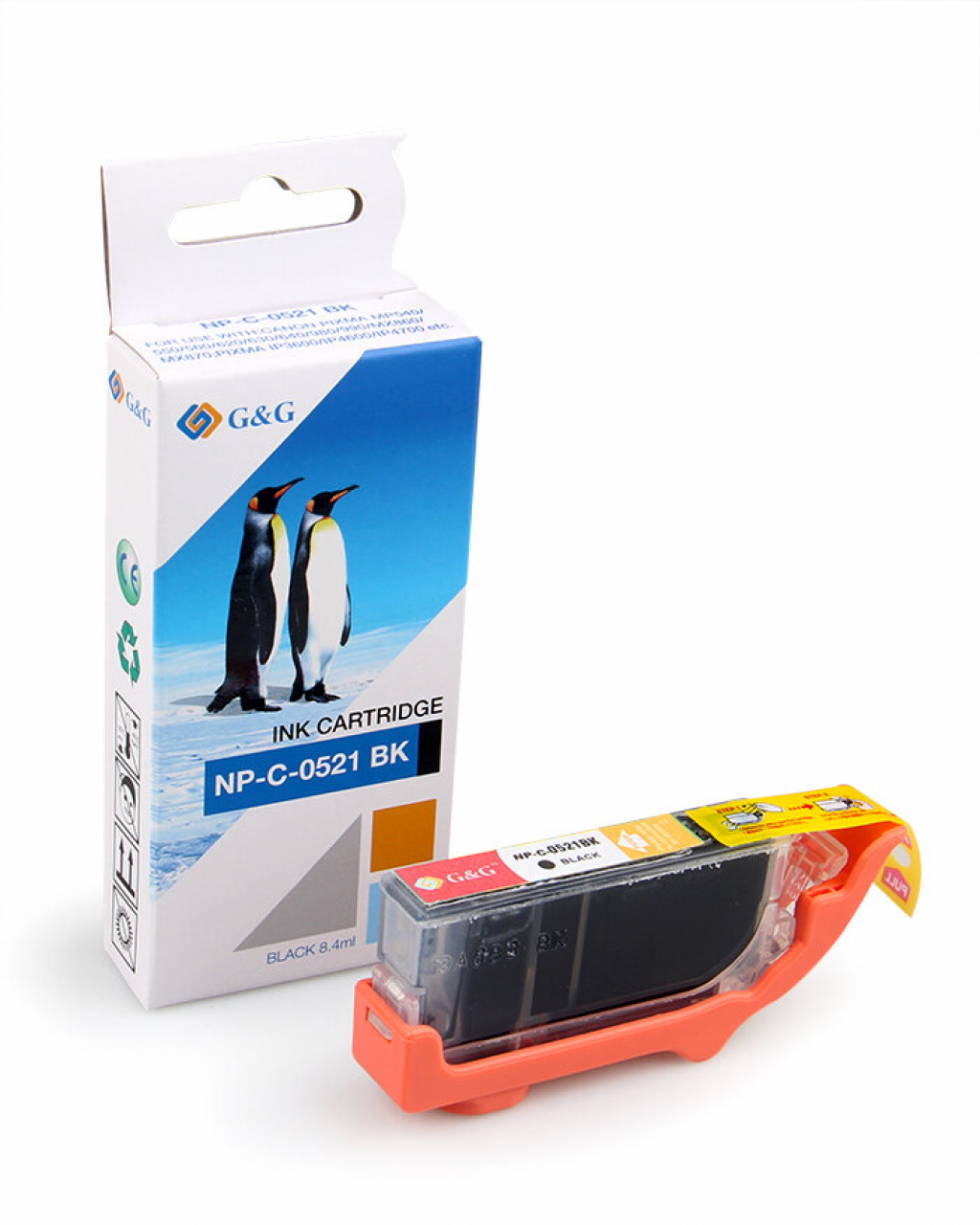 Касета с мастило CANON PIXMA iP 3600 / 4600 / MP540 / MP620 / MP6 P№NC-R00521BK / Cна ниска цена с бърза доставка - BestPC.BG