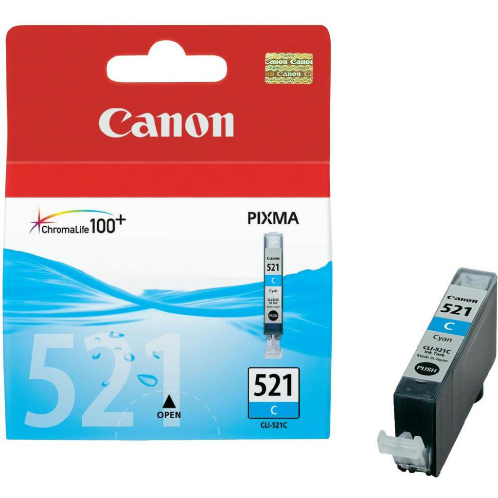 Касета с мастило CANON PIXMA iP 3600 / 4600/MP540/MP620 / MP630/MP980- Cyan ink tankна ниска цена с бърза доставка - BestPC.BG