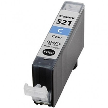 Касета с мастило CANON PIXMA iP 3600 / 4600 / Cyan ink tank With Chip - CLI-521Cна ниска цена с бърза доставка