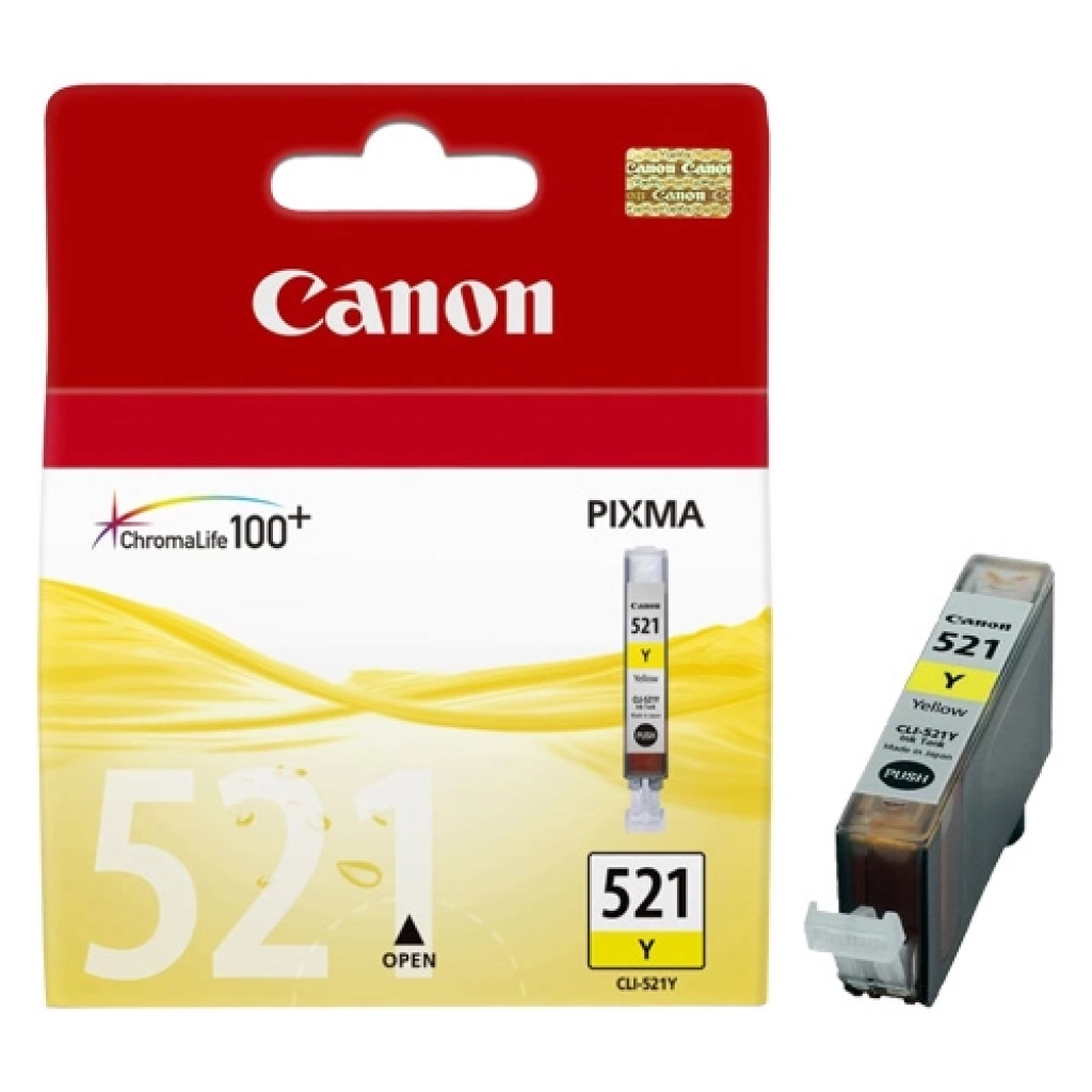 Касета с мастило CANON PIXMA iP 3600 / 4600 / MP540 / MP620 / MP630 / MP980 - Yellow inkна ниска цена с бърза доставка