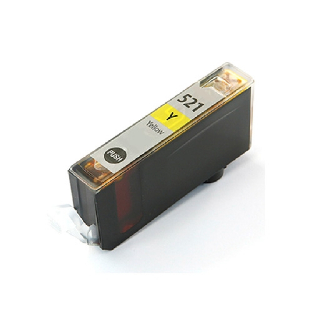 Касета с мастило CANON PIXMA iP 3600 / 4600 / Yellow ink tank With Chip CLI-521Yна ниска цена с бърза доставка - BestPC.BG