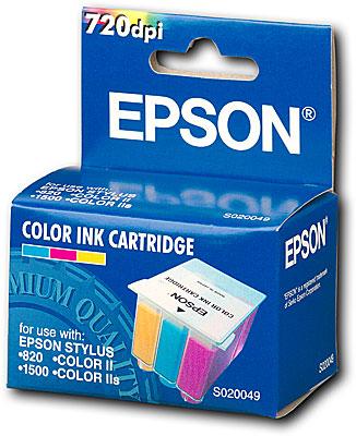 Касета с мастило EPSON STYLUS COLOR II - Color - OUTLETна ниска цена с бърза доставка - BestPC.BG