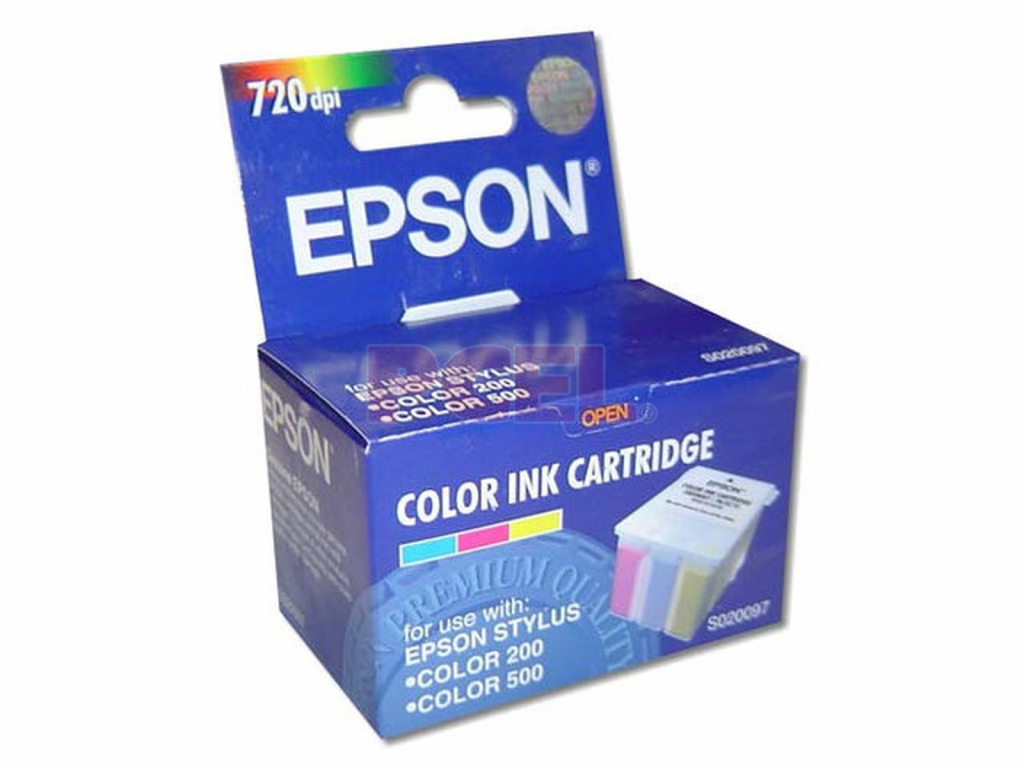 Касета с мастило EPSON STYLUS COLOR 200 / 500-Color-OUTLET-K 10886 / 7на ниска цена с бърза доставка