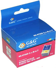 Касета с мастило EPSON STYLUS PHOTO 790 / 870 / 870LE / 875DC / 890 / 895 / 1270 - Color - T008401на ниска цена с бърза доставка - BestPC.BG