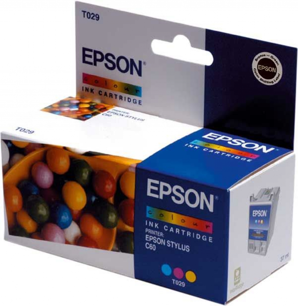 Касета с мастило EPSON STYLUS C 60 - Color - T029401на ниска цена с бърза доставка