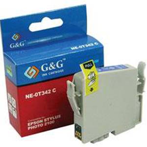 Касета с мастило EPSON STYLUS PHOTO 2100 Cyan / T034240 - G&Gна ниска цена с бърза доставка - BestPC.BG
