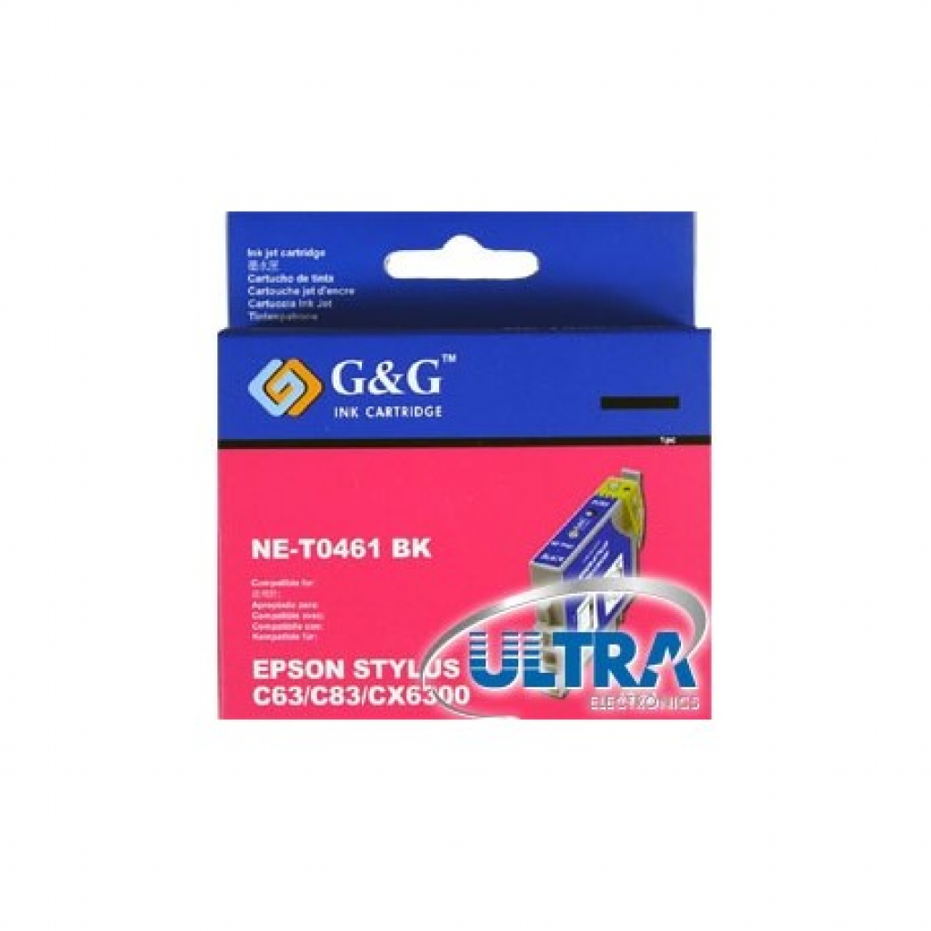 Касета с мастило EPSON STYLUS C 63 / C83 - CX 6300 - Black - T0461 - G&Gна ниска цена с бърза доставка - BestPC.BG