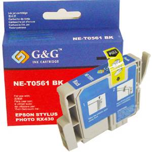 Касета с мастило EPSON STYLUS PHOTO RX 430 - Black - T0561на ниска цена с бърза доставка - BestPC.BG