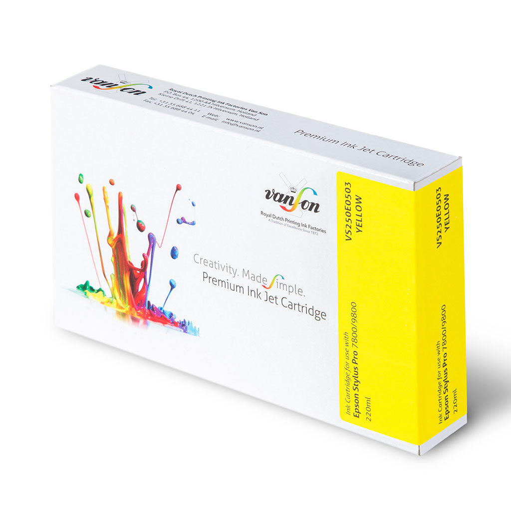 Касета с мастило EPSON STYLUS PRO 7600 / 9600 - Yellow - T 5434на ниска цена с бърза доставка - BestPC.BG