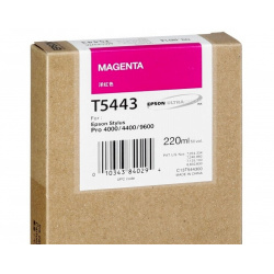 Касета с мастило EPSON STYLUS PRO 9600 - Magenta - T 5443на ниска цена с бърза доставка - BestPC.BG