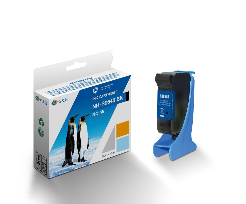 Касета с мастило HEWLETT PACKARD DeskJet 710C / 720C / 820Cxi / Black P№NH-R0645BK - G&Gна ниска цена с бърза доставка - BestPC.BG