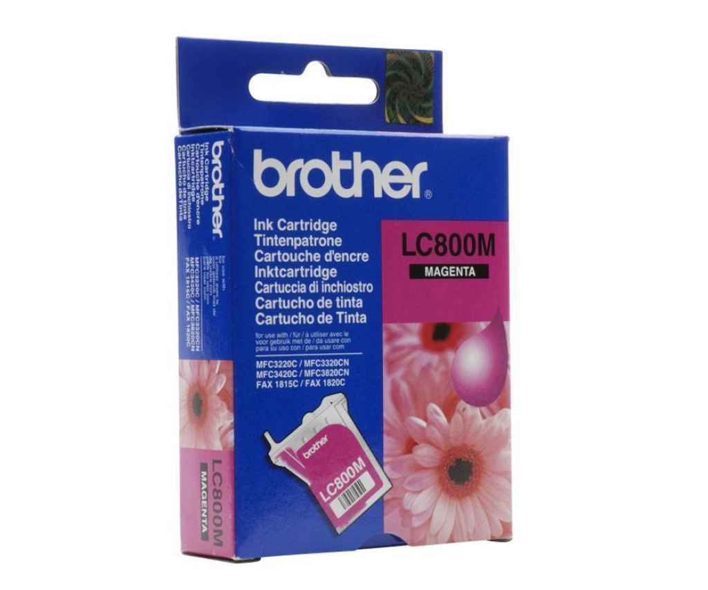 Касета с мастило Глава за Brother MFC 3220 / 3420C/ MFC3320CN / 3820CN Series, Magenta, LC800Mна ниска цена с бърза доставка - BestPC.BG