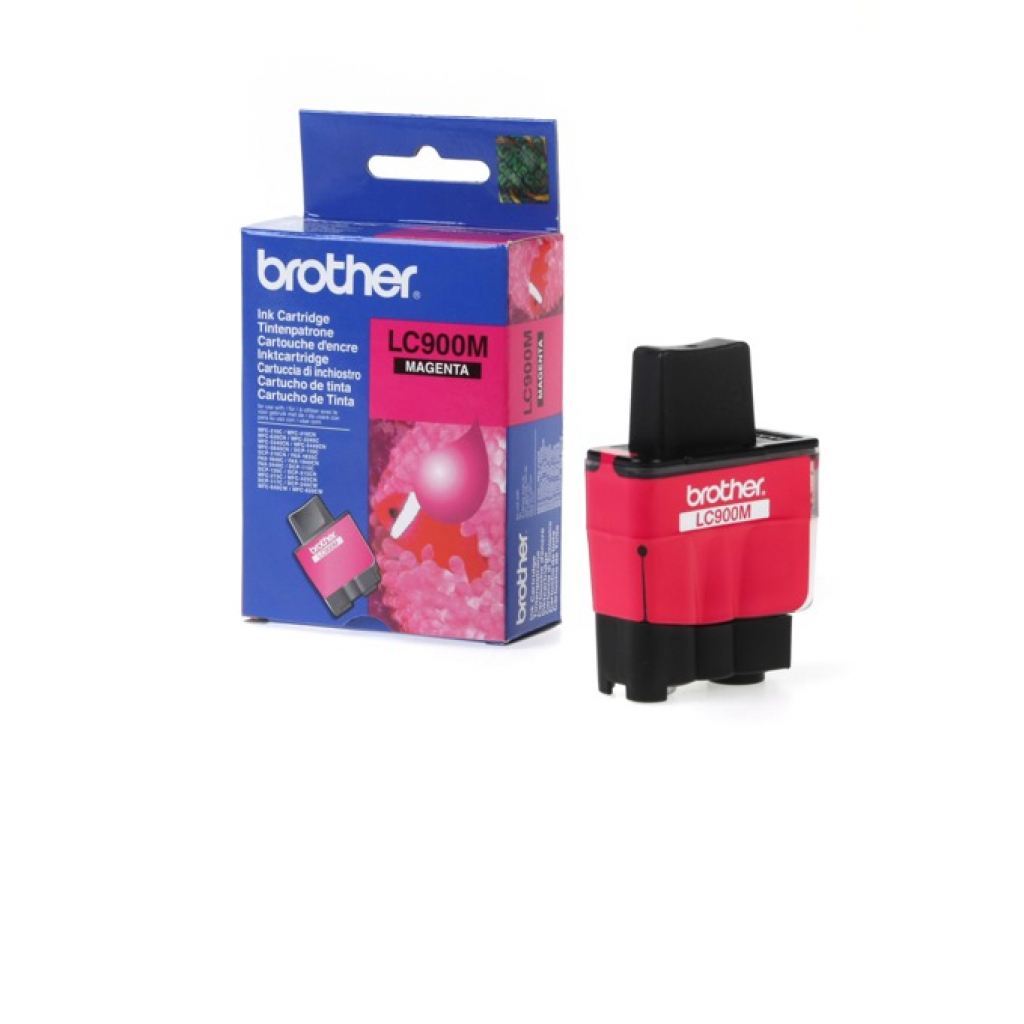 Касета с мастило Глава за Brother MFC 210C / 410CN / 620CN / 3240CN Series, Magenta, LC900Mна ниска цена с бърза доставка - BestPC.BG