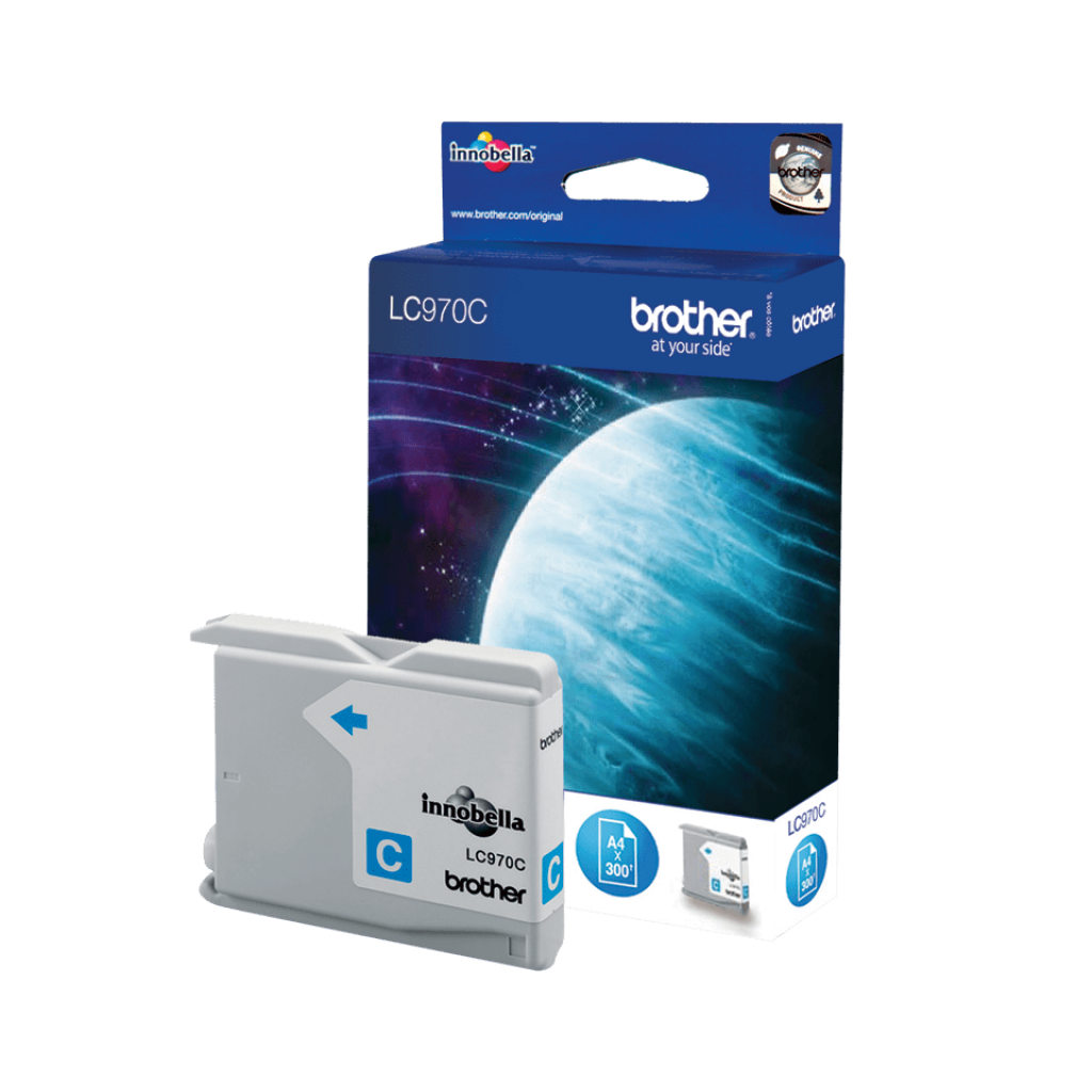 Касета с мастило Глава за Brother MFC 235C / MFC260C / DCP 135C Series, Cyan, LC970Cна ниска цена с бърза доставка - BestPC.BG