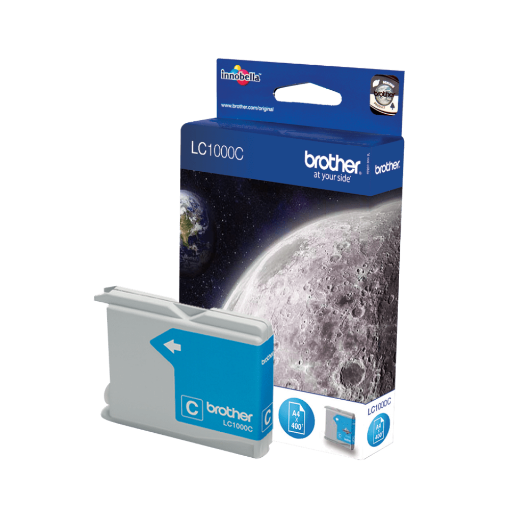 Касета с мастило Глава за Brother MFC 240C / 440C / 465 / 660 / 680 / 845 Series, Cyan, LC1000Cна ниска цена с бърза доставка - BestPC.BG