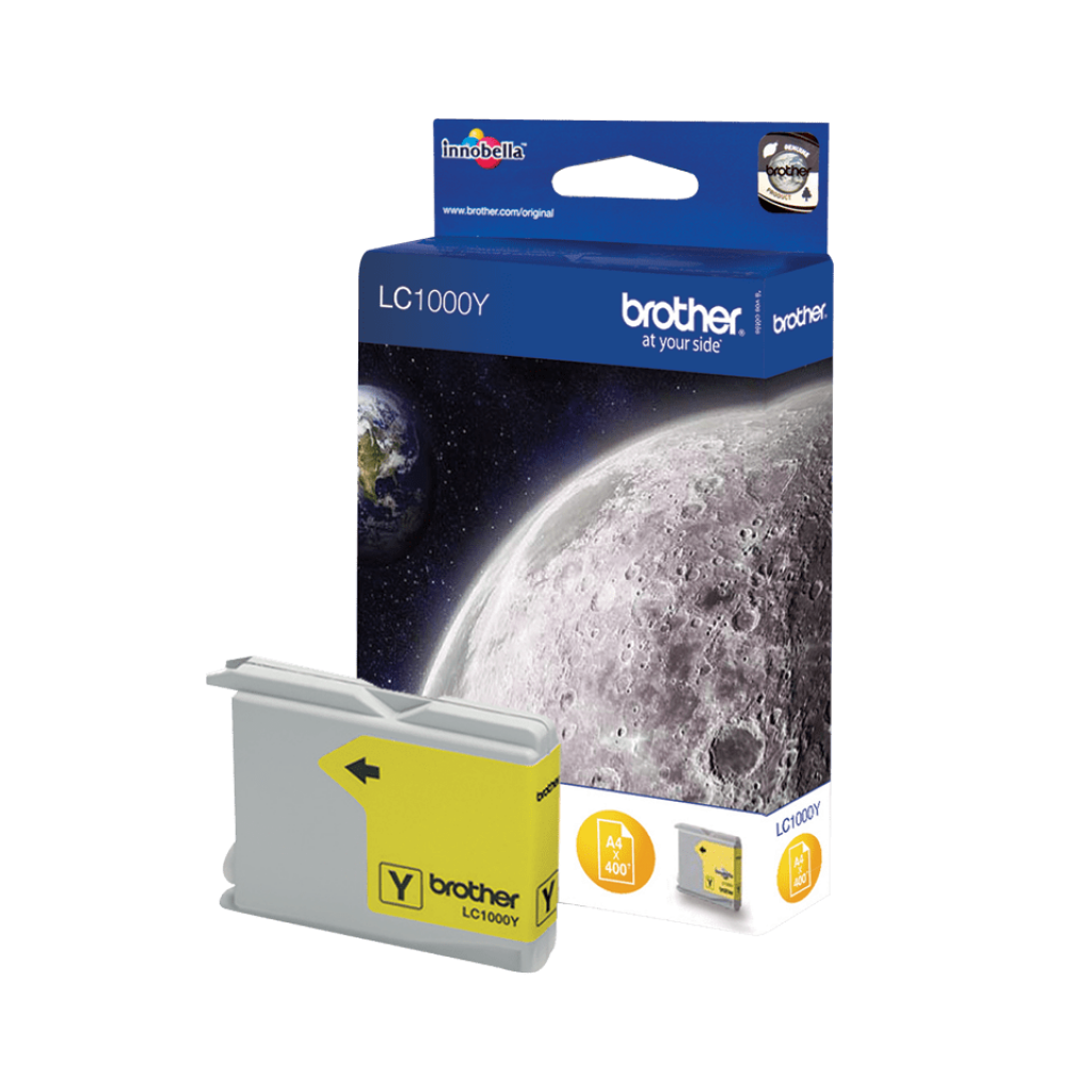 Касета с мастило Глава за Brother MFC 240C / 440C / 465 / 660 / 680 / 845 / 885 Series, Yellow, LC1000Yна ниска цена с бърза доставка - BestPC.BG