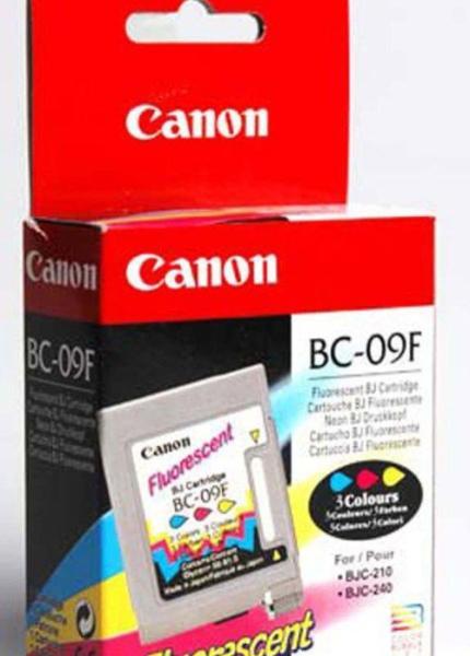 Касета с мастило CANON BJC-210 / 240 - Fluorescent 3 color - BC-09Fна ниска цена с бърза доставка - BestPC.BG