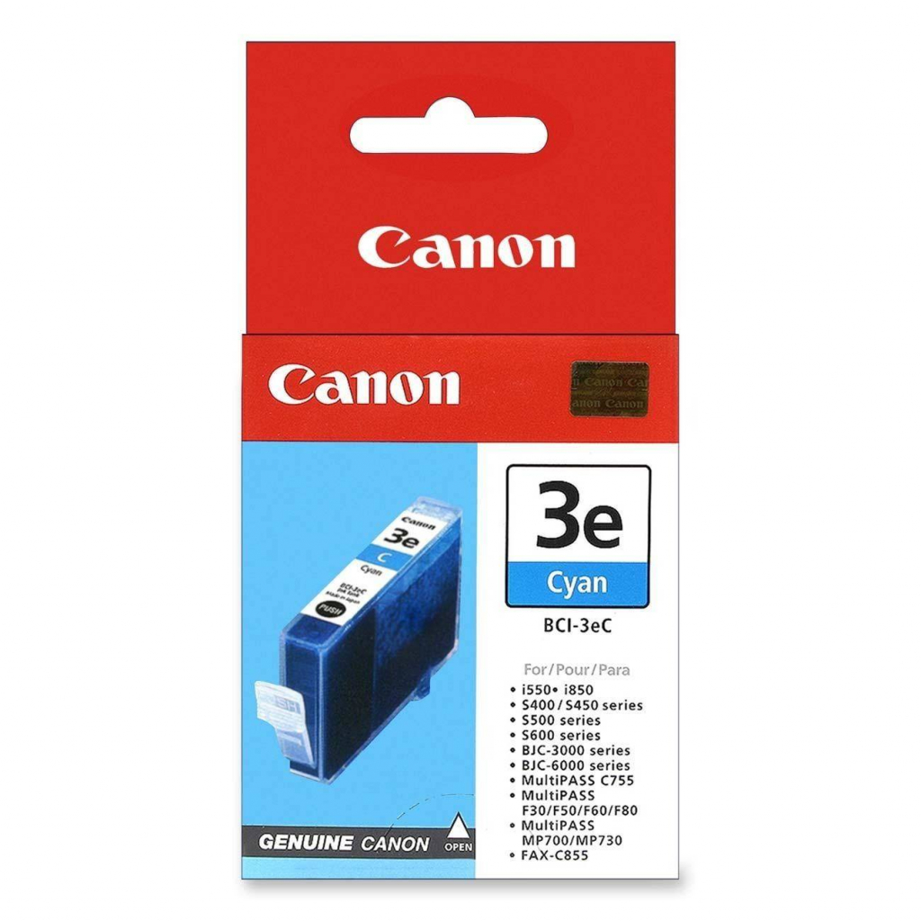 Касета с мастило Глава за Canon i550 / 850 / 6100 / 6500 / S400 / 500 Series, Cyan, 4480A002на ниска цена с бърза доставка - BestPC.BG