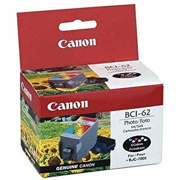 Касета с мастило CANON BJC-7000 Photo 6 colors - BCI-62на ниска цена с бърза доставка - BestPC.BG