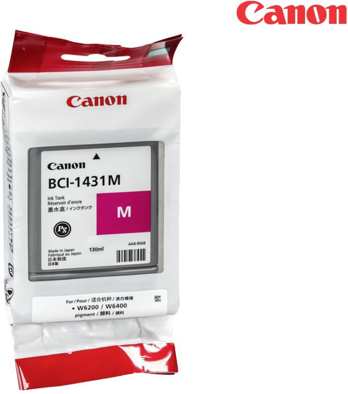 Касета с мастило CANON W6200 / W6400 - Magenta pigment ink tank - BCI-1431 Magentaна ниска цена с бърза доставка - BestPC.BG