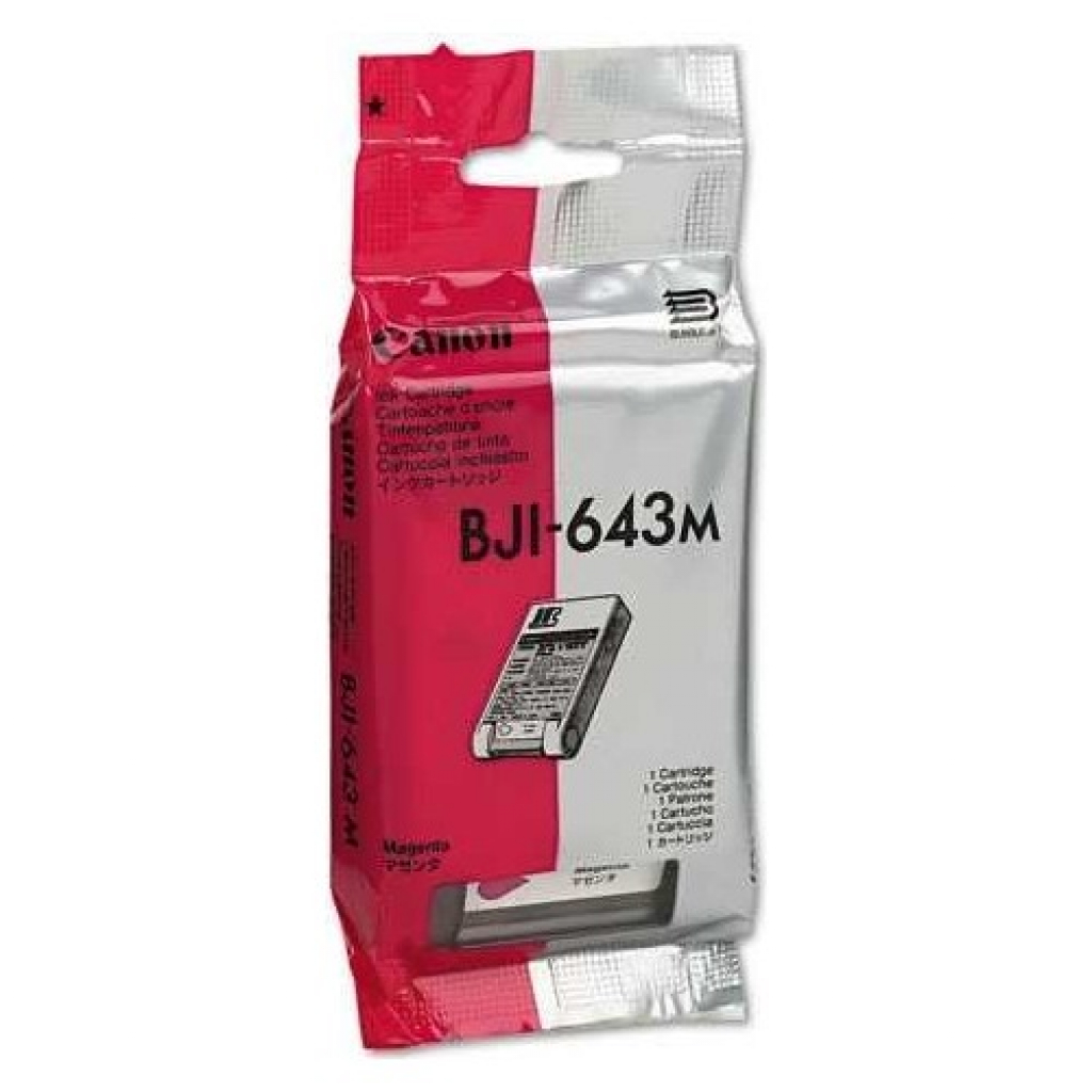 Касета с мастило Глава за Canon BJC 800 / 820 / 820J / 880 / 880J Series, Magenta, BJI-643mна ниска цена с бърза доставка - BestPC.BG