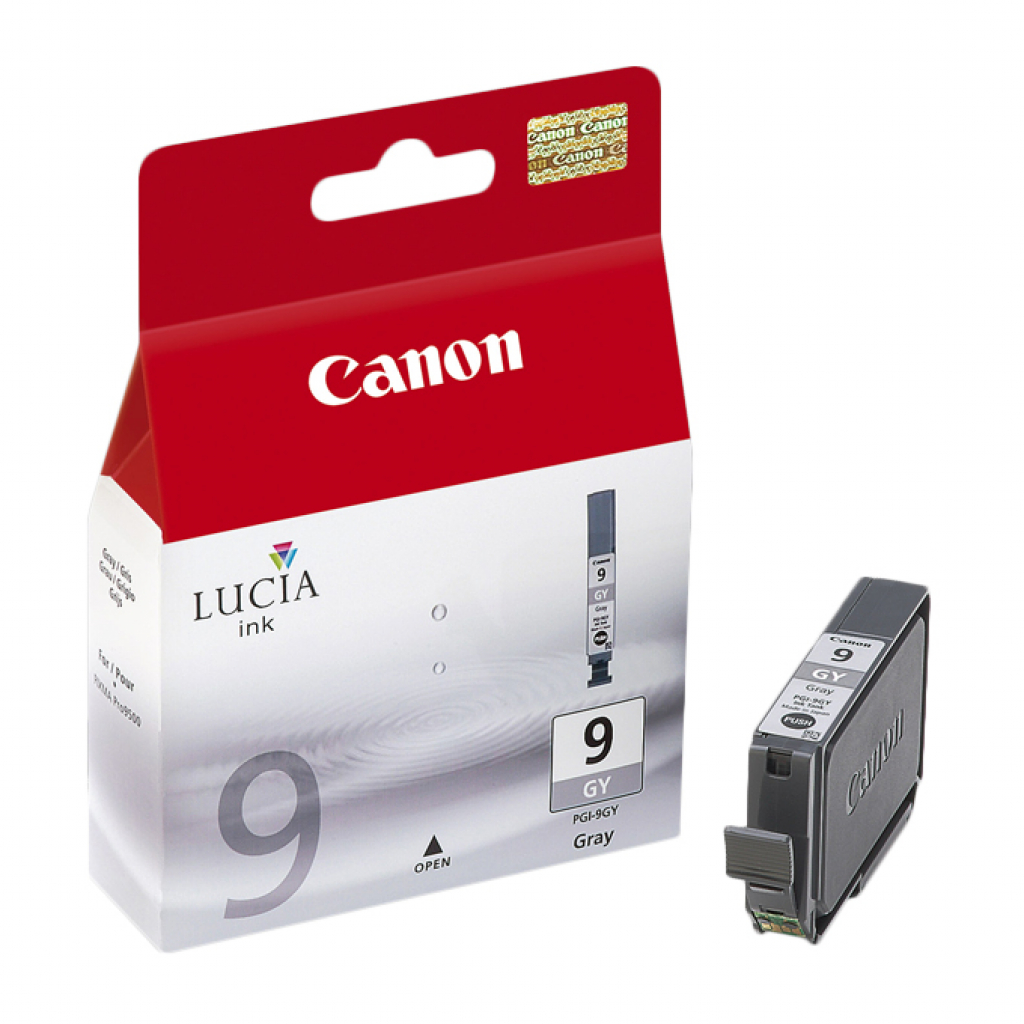 Касета с мастило Глава за Canon Pixma Pro 9500 Series, Gray ink tank - PGI-9GY,1042B001на ниска цена с бърза доставка - BestPC.BG