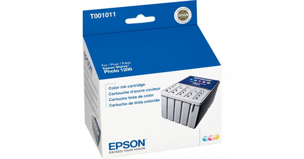 Касета с мастило Глава за Epson Stylus Photo 1200 Series, Color, T001011на ниска цена с бърза доставка - BestPC.BG