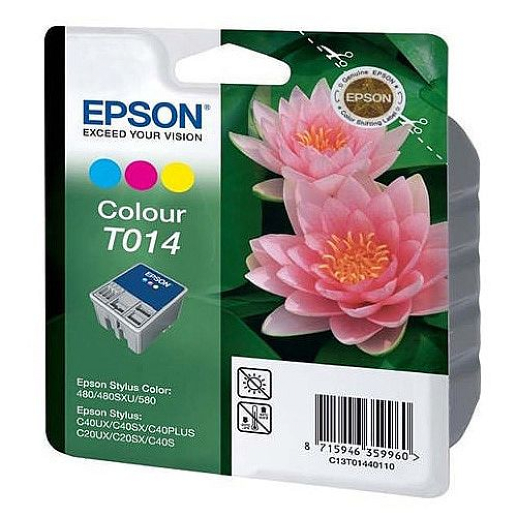Касета с мастило Глава за Epson Stylus Color 480 / 580 Series, Color, C13T014401на ниска цена с бърза доставка - BestPC.BG