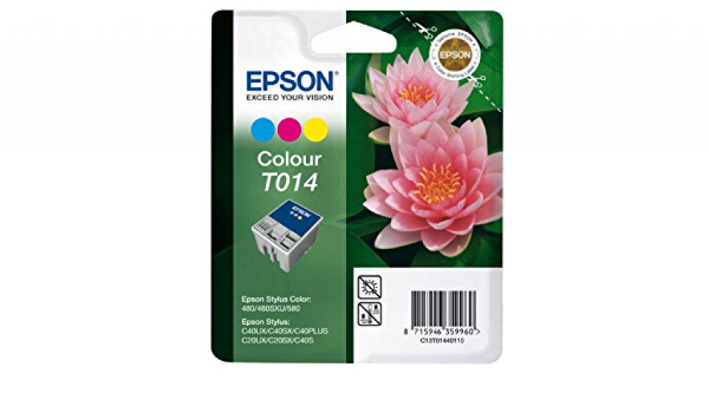 Касета с мастило Глава за Epson Stylus 480 / 580 Series, Color, T014401на ниска цена с бърза доставка - BestPC.BG