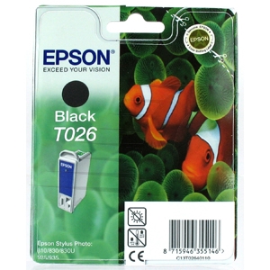 Касета с мастило EPSON STYLUS PHOTO 810 Black P№T026401 - Aна ниска цена с бърза доставка - BestPC.BG