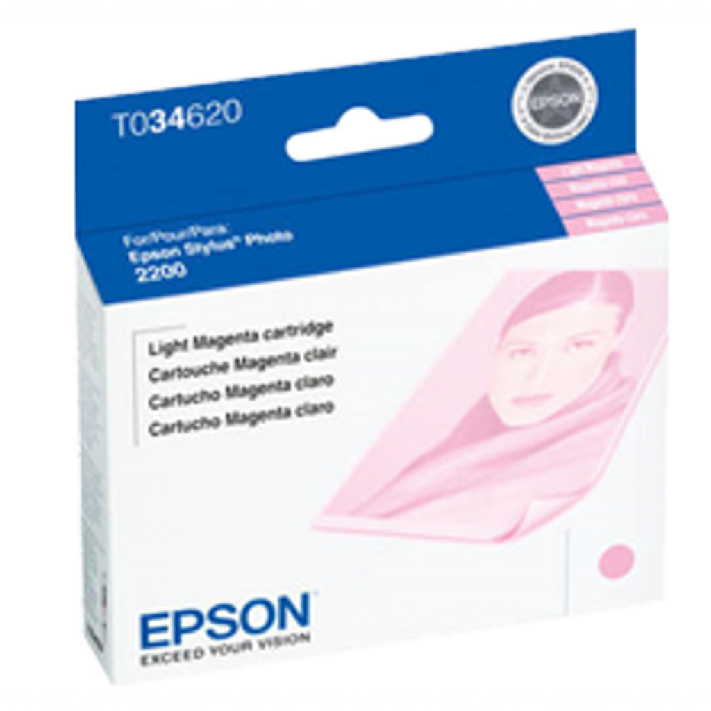 Касета с мастило EPSON STYLUS PHOTO 2200 Light magenta P№T034620 - Aна ниска цена с бърза доставка - BestPC.BG