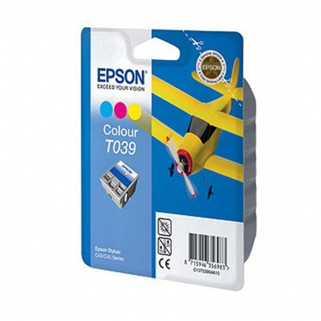 Касета с мастило Глава за Epson Stylus C 41 SX / C 41 UX / C 43 UX / C 43 UX Series, Color, C13T03904Aна ниска цена с бърза доставка - BestPC.BG