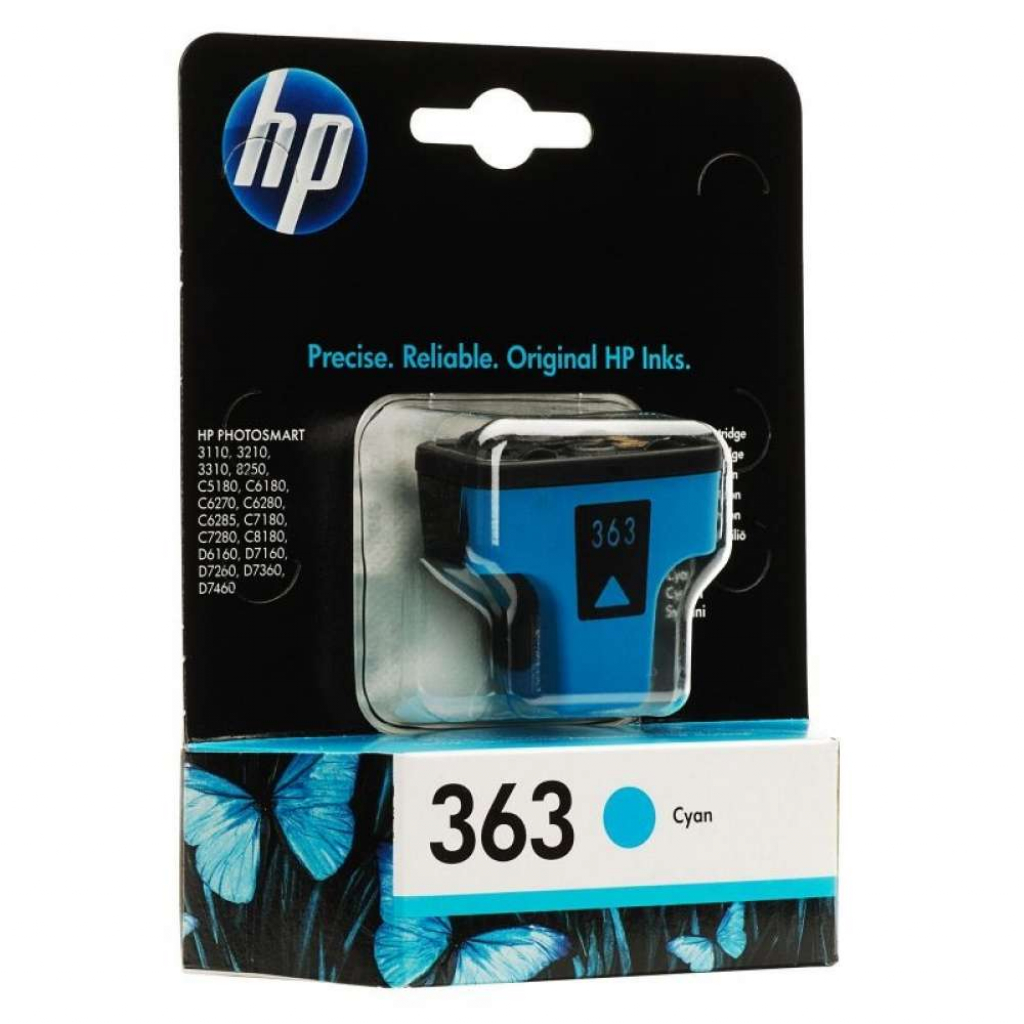 Касета с мастило Глава за Hewlett Packard PS8250 / PS3210 AiO / 3310 AiO Series, Cyan, C8771EEна ниска цена с бърза доставка - BestPC.BG