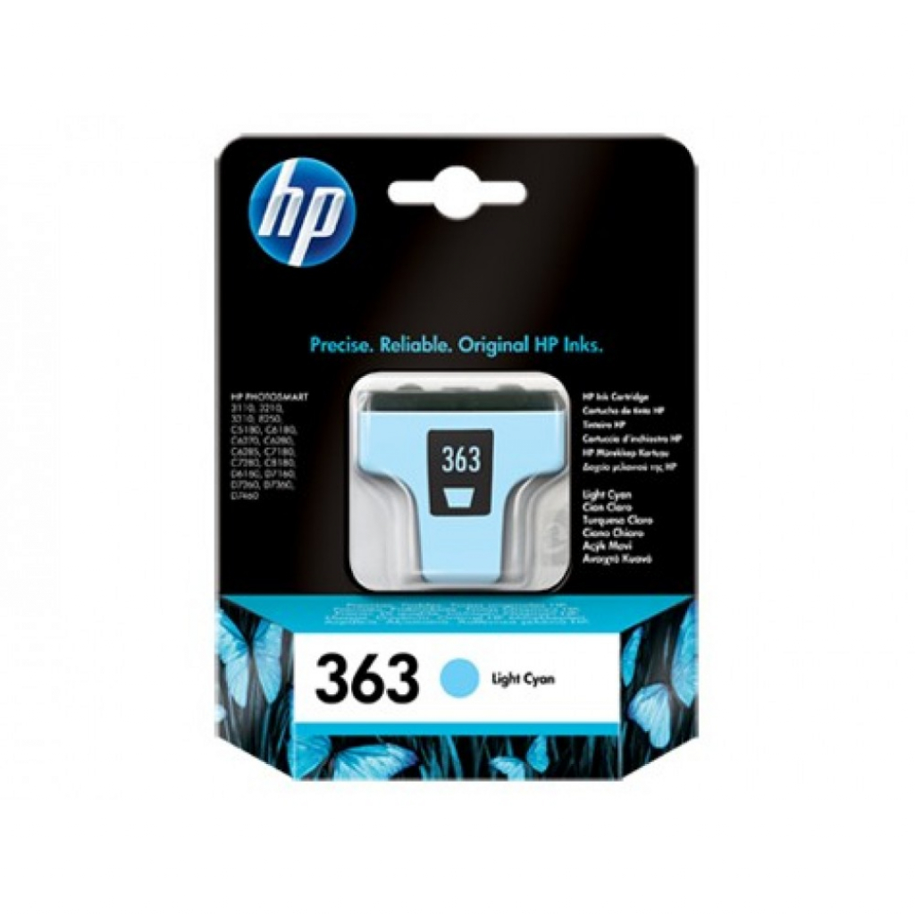 Касета с мастило Глава за Hewlett Packard PS8250 / PS3210 AiO / 3310 AiO Series, Light cyan, C8774EEна ниска цена с бърза доставка - BestPC.BG
