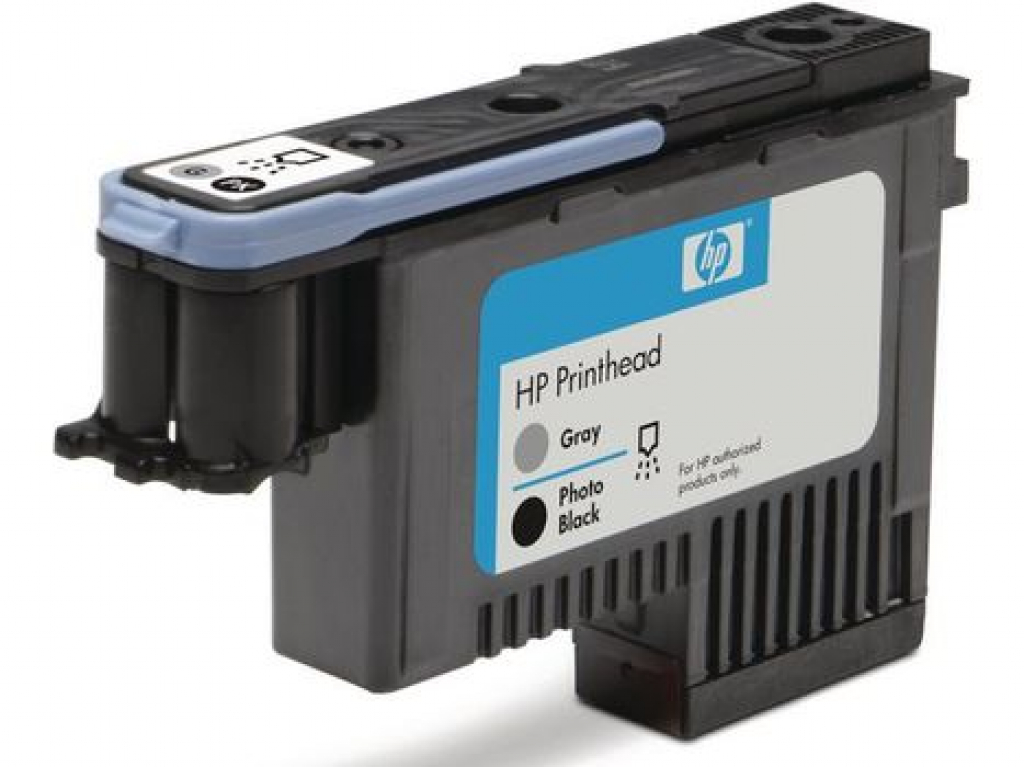Касета с мастило HEWLETT PACKARD Designjet T610 / T1100 MFP Grey + Photo black Headна ниска цена с бърза доставка - BestPC.BG