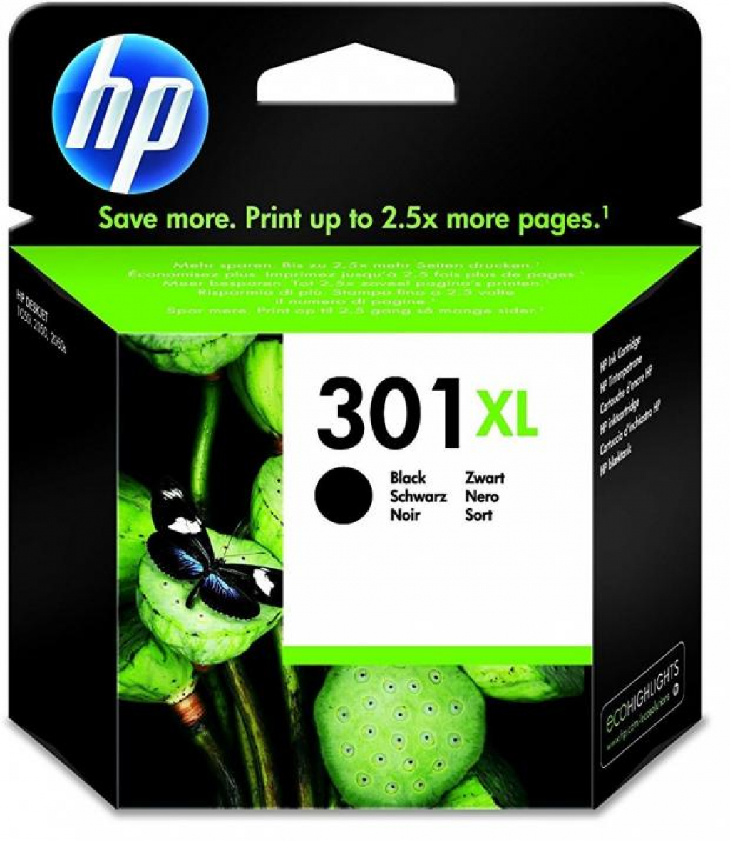 Касета с мастило HEWLETT PACKARD DeskJet 1050 / 2050 / 2050s - Black - (301XL) - P№CH563EEна ниска цена с бърза доставка - BestPC.BG