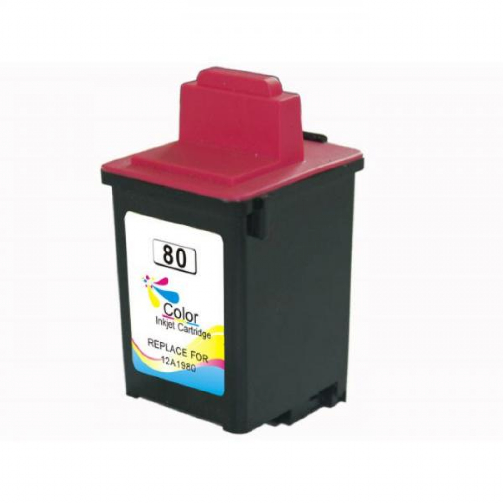 Касета с мастило Глава за Lexmark ColorJetPrinter 3200 / 5000 Series, Color, 12A1980E /80/на ниска цена с бърза доставка - BestPC.BG