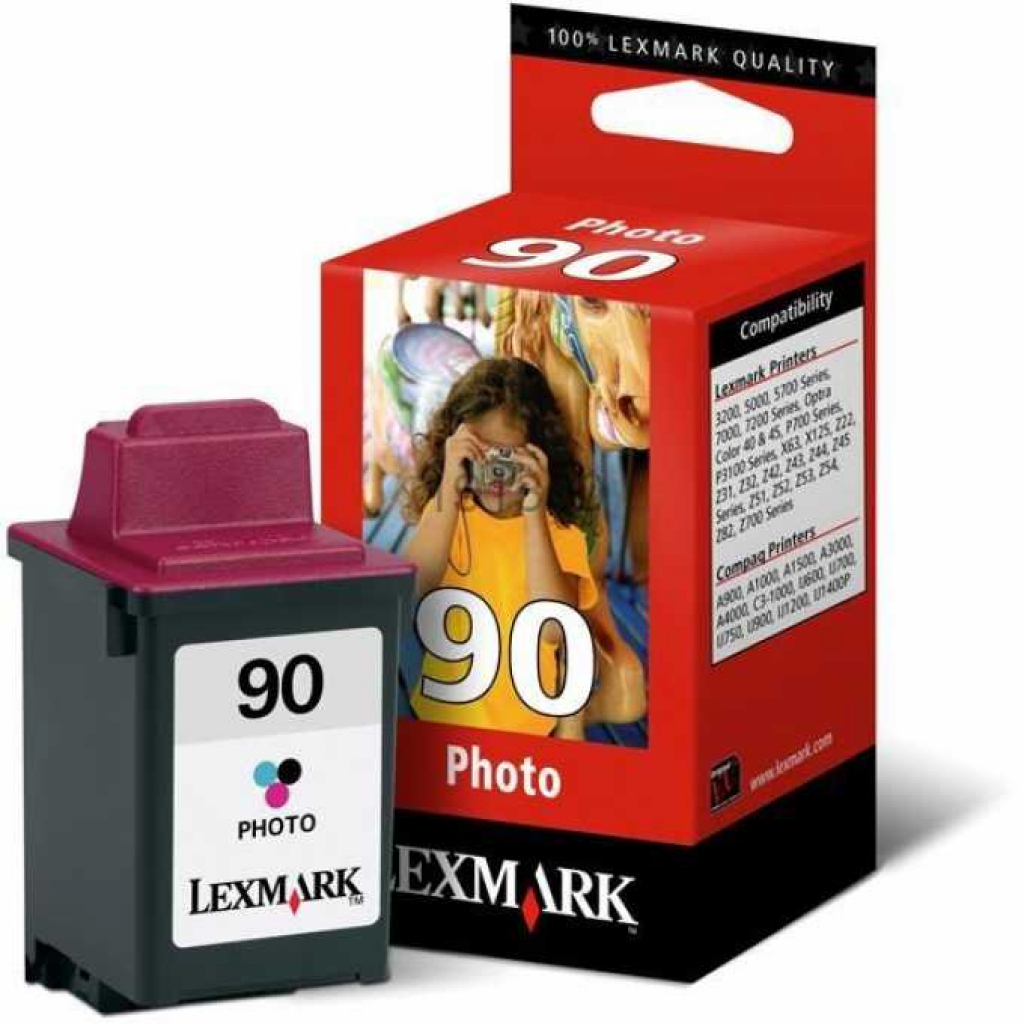 Касета с мастило Глава за Lexmark Color Jet Printer 3200 / 5700 Series, Color, 12A1990E /90/на ниска цена с бърза доставка - BestPC.BG