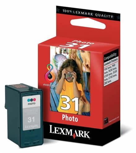 Касета с мастило LEXMARK ColorJetPrinter Z815 / X5250 - Photo P№18C0031E /31на ниска цена с бърза доставка - BestPC.BG