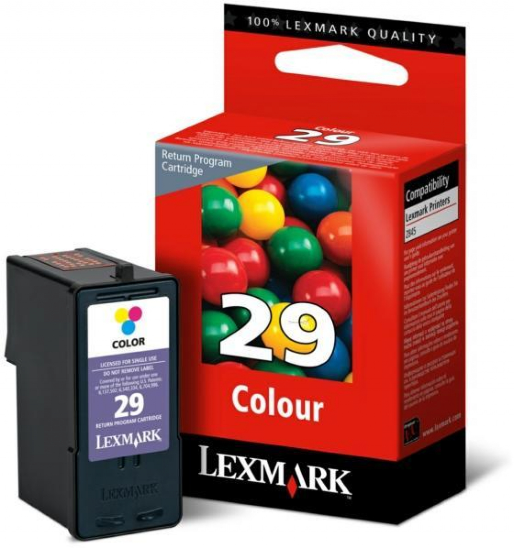 Касета с мастило Глава за Lexmark Color Jet Printer X2500 / 2530 Series, Color, 18C1429E /29/на ниска цена с бърза доставка - BestPC.BG
