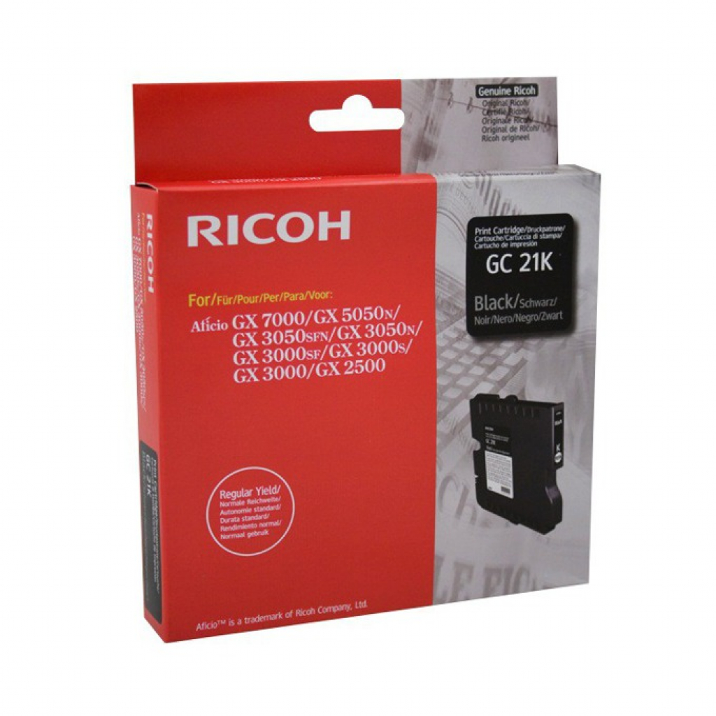 Касета с мастило RICOH GX 3000/3050N/5050N - Black - Type GC21K P№405532на ниска цена с бърза доставка - BestPC.BG