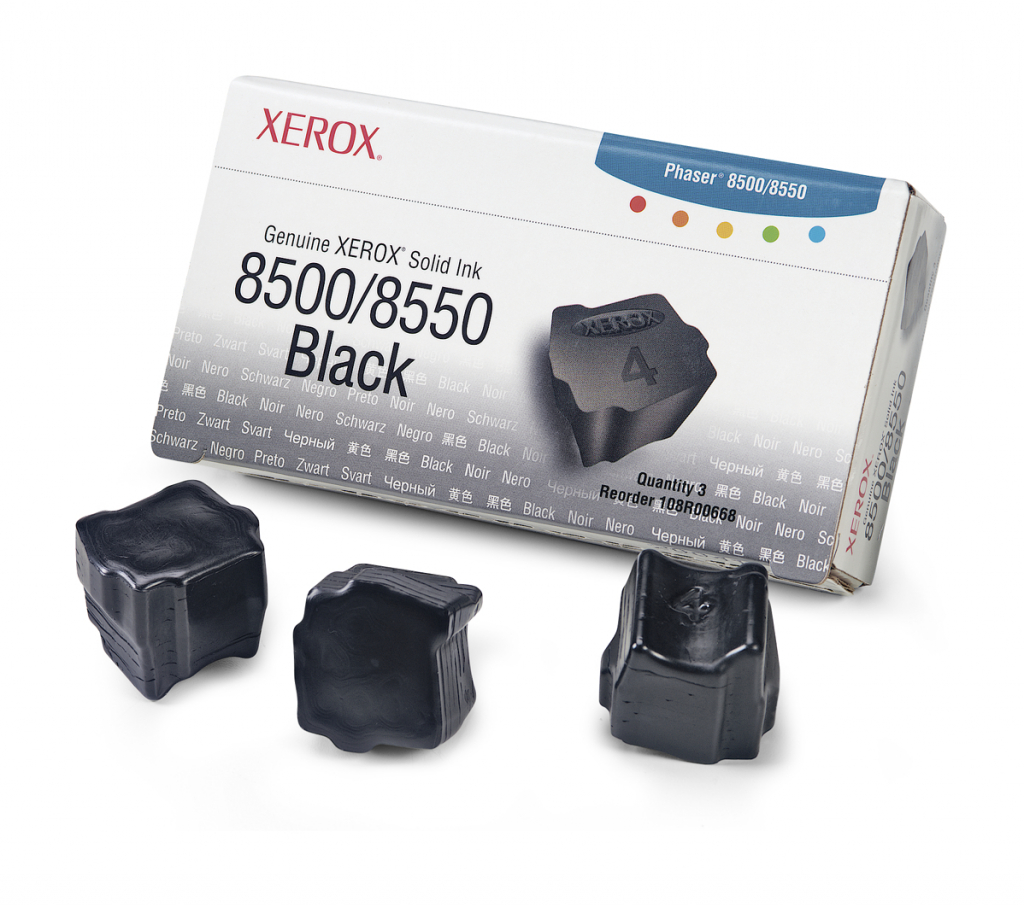 Касета с мастило XEROX Color Stix ЗА PHASER 8500 / 8550 - ink 3 Black Sticks - PROMOна ниска цена с бърза доставка - BestPC.BG