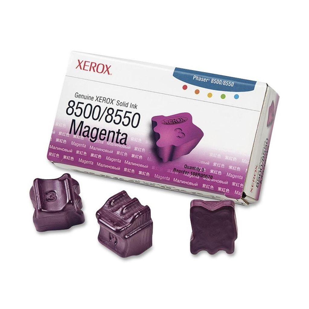 Касета с мастило XEROX ColorStix ЗА PHASER 8500 / 8550 - ink 3 Magenta Sticks - PROMOна ниска цена с бърза доставка - BestPC.BG