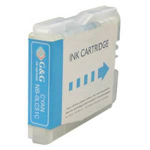 Касета с мастило BROTHER LC970C / LC1000 Cyan MFC 235C / 240C / P№NB-OLC51C - G&Gна ниска цена с бърза доставка - BestPC.BG