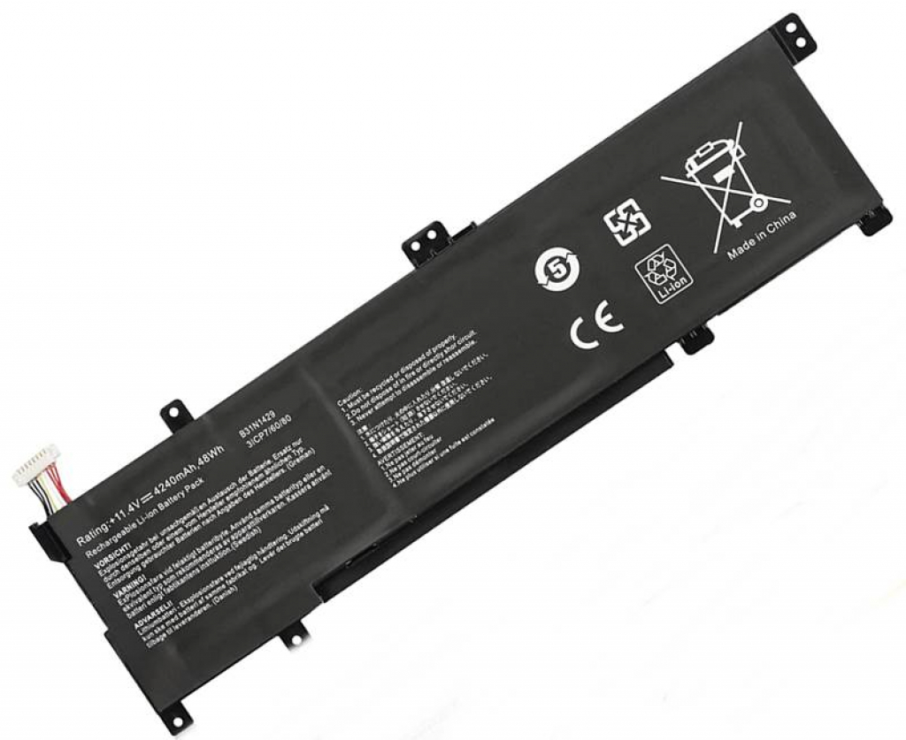 Батерия за ASUS K501LB K501LX K501U K501UB K501UW K501UX B31N1429на ниска цена с бърза доставка - BestPC.BG