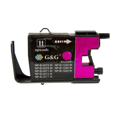 Касета с мастило BROTHER MFC-J6510 / J6710 / J6910 - Magenta - LC1280M P№NP-B-0079M - G&Gна ниска цена с бърза доставка - BestPC.BG