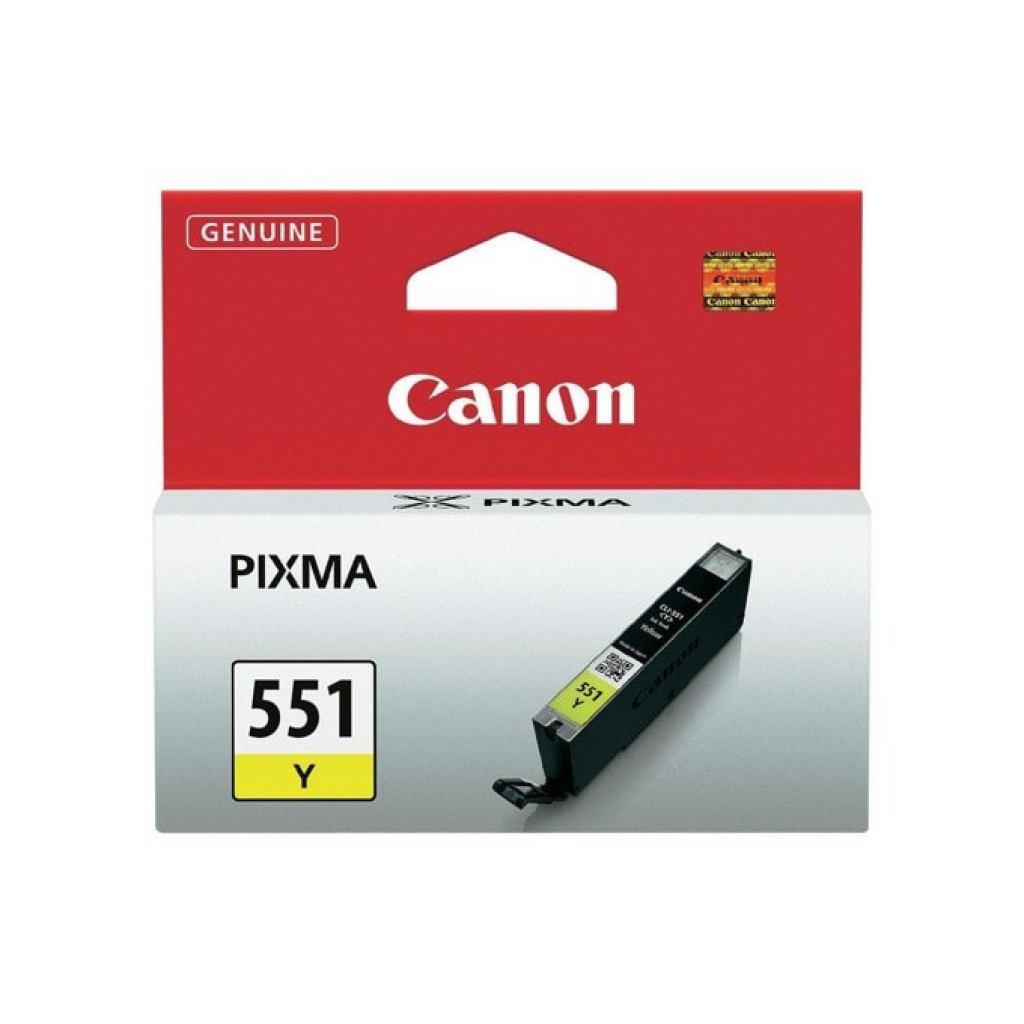 Касета с мастило Глава за Canon Pixma IP 7250, MG 5450, MG 6350 Series, Yellow, 6511B001на ниска цена с бърза доставка - BestPC.BG