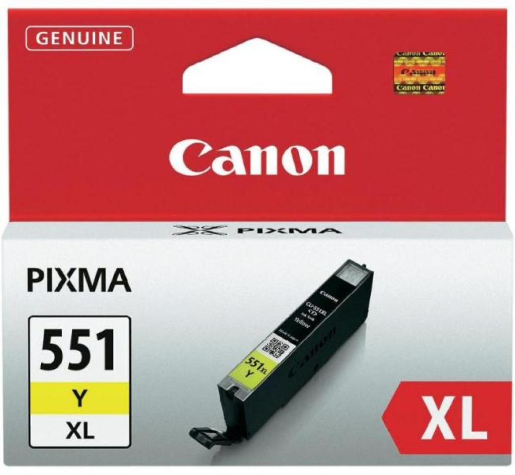 Касета с мастило Глава за Canon Pixma IP 7250, PIXMA MG 5450, PIXMA MG 6350 Series, Yellow, 6446B001на ниска цена с бърза доставка - BestPC.BG