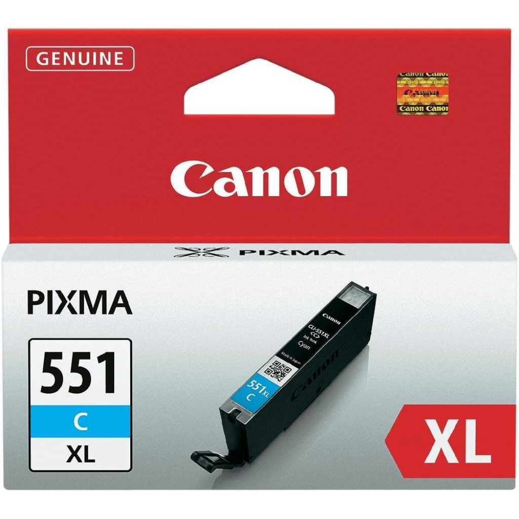 Касета с мастило Глава за Canon Pixma IP 7250, PIXMA MG 5450, PIXMA MG 6350 Series, Cyan, 6444B001на ниска цена с бърза доставка - BestPC.BG